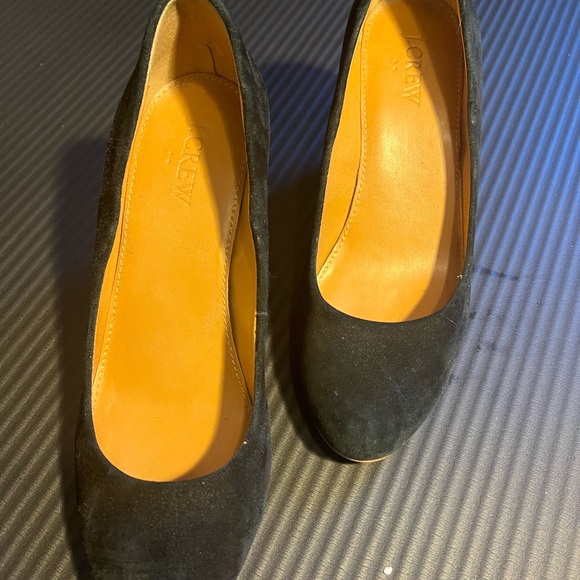 J Crew Wedge Suede Heel - Picture 5 of 6